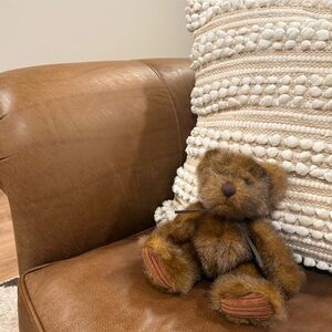 Minky Plush Brown Teddy Bear Soft Faux Fur Stuffed Animal